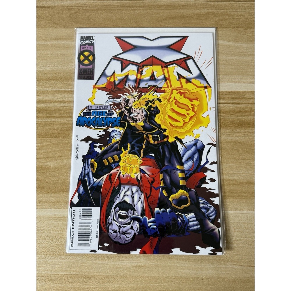 X-Man After Xavier: The Age Of Apocalypse X-Men Key Issue #4 Marvel Comics
